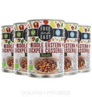 Free & Easy Organic Middle Eastern Chickpea Casserole