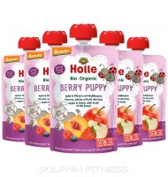 Holle Organic Berry Puppy Apple & Peach With Fruit Of The Forest