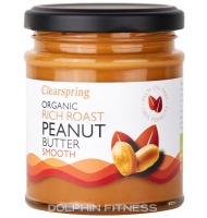 Clearspring Organic Rich Roast Smooth Peanut Butter