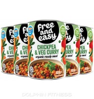 Free & Easy Organic Chickpea & Veg Curry