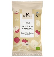 Foodin Organic White Chocolate Raspberry