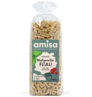 Amisa Organic Wholegrain Rice Fusilli