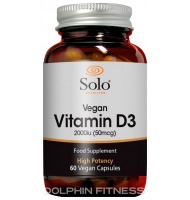 Solo Nutrition Vegan Vitamin D3 2000 IU