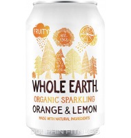 Whole Earth Sparkling Organic Orange and Lemon