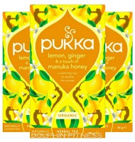 Pukka Organic Lemon, Ginger & Manuka Honey