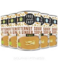 Free & Easy Organic Butternut Squash and Ginger Soup