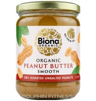 Biona Organic Peanut Butter Smooth Unsalted