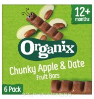 Organix Chunky Apple & Date Fruit Bar 12m+