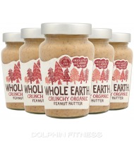 Whole Earth Crunchy Organic Peanut Butter