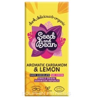 Seed & Bean Dark Chocolate Lemon & Cardamom 58% Cocoa