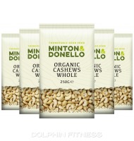 Minton & Donello Organic Cashews Whole