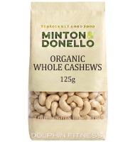 Minton & Donello Organic Cashews Whole