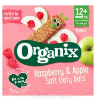 Organix Apple & Raspberry Oaty Bar Multipack 12m+