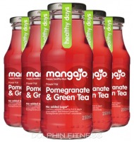 Mangajo Iced Tea Drink (12 x 250 ml) Pomegranate & Green Tea