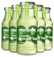 Mangajo Iced Tea Drink (12 x 250 ml) Lemon & Green Tea