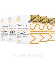 Clearspring Japanese Mellow White Miso Instant Soup With Tofu & Green Onions