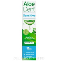 Aloe Dent Sensitive Aloe Vera Fluoride Free Toothpaste
