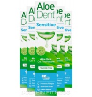 Aloe Dent Sensitive Aloe Vera Fluoride Free Toothpaste