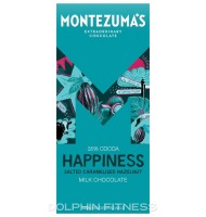 Montezuma's 35% Cocoa Happiness Salted Caramelised Hazelnuts Milk Chocolate