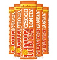 Tony's Chocolonely 32% Cocoa Bar (35 x 47g) Milk Caramel Sea Salt