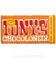 Tony's Chocolonely 32% Cocoa Bar (1 x 180g) Milk Caramel Sea Salt