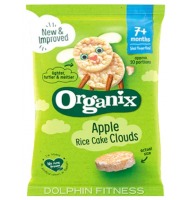 Organix Organic Apple Rice Cake Clouds 7m+