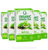 Qi Organic Green Tea With Matcha