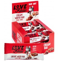 LoveRaw Cre&m Filled Wafer Bars