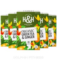 Heath & Heather Organic Green Tea & Ginger