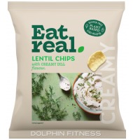 Eat Real Lentil Chips Creamy Dill
