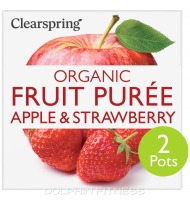 Clearspring Organic Fruit Puree Apple, Banana & Strawberry
