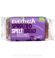 Everfresh Natural Foods Organic Sprouted Spelt Bread with Raisins
