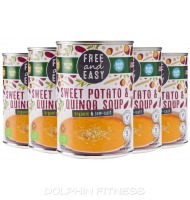 Free & Easy Organic & Low Salt Sweet Potato & Quinoa Soup