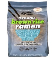 King Soba Organic Brown Rice Ramen Noodles