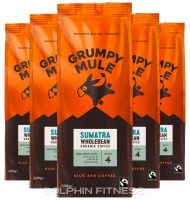 Grumpy Mule Sumatra Whole Bean Organic Coffee