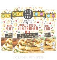 Free & Easy Middle Eastern Flatbread Mix with Gluten Free Self-Raising Flour