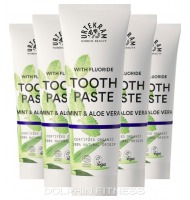 Urtekram Mint & Aloe Vera Toothpaste With Fluoride