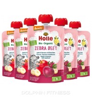Holle Organic Zebra Beet Apple & Banana With Beetroot