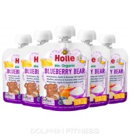 Holle Organic Blueberry Bear Blueberries, Apple & Banana with Yogurt