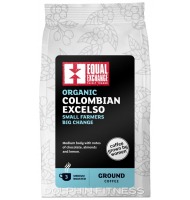 Equal Exchange Organic Colombian Excelso (1 x 200g) Ground Coffee