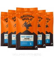 Grumpy Mule Organic Decaf Coffee (6 x 200g) Ground