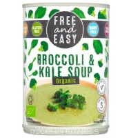 Free & Easy Organic Broccoli and Kale Soup