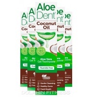 Aloe Dent Coconut Oil Aloe Vera Toothpaste