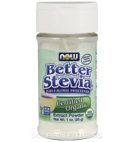 NOW Organic Better Stevia Extract Powder