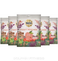 Biona Organic Vegan Fizzy Peaches