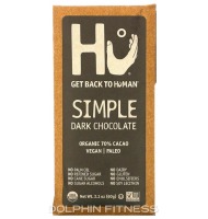 HU Organic Simple Dark Chocolate Bar