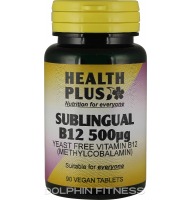 Health Plus Sublingual B12 500&micro;g