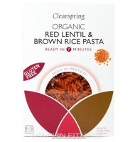 Clearspring Organic Red Lentil & Brown Rice Pasta
