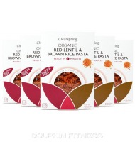 Clearspring Organic Red Lentil & Brown Rice Pasta