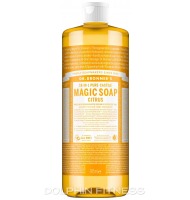 Dr. Bronner's Citrus-Orange Pure-Castile Magic Soap